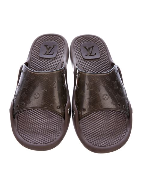 lv mens slippers|Lv sandals men's for sale.